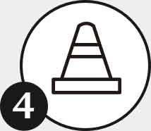 Road Hazard coverage Icon